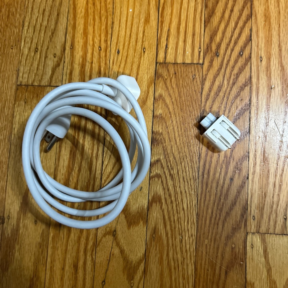 Apple Power Adapter Extension Cable 1.8m & US Wall Plug Duckhead White 622-0168